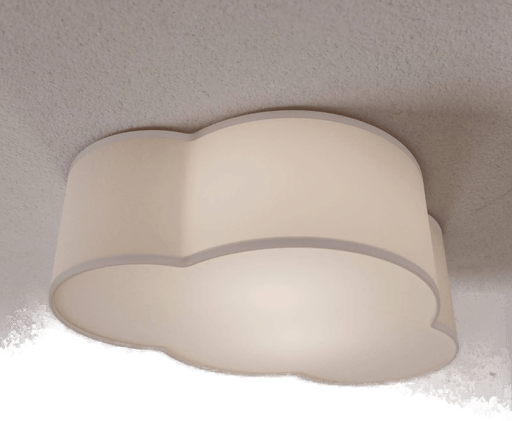 Tk Lighting Taklampe Cloud 41 cm grå