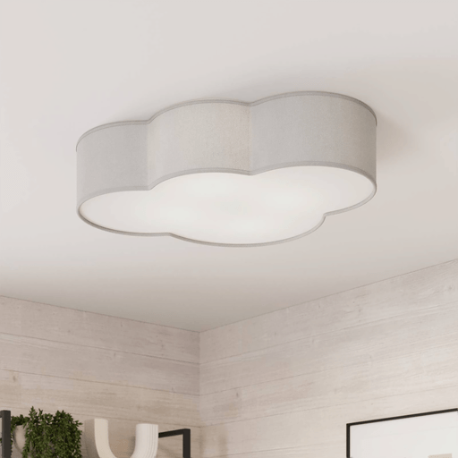 Tk Lighting Taklampe Cloud 62 cm grå