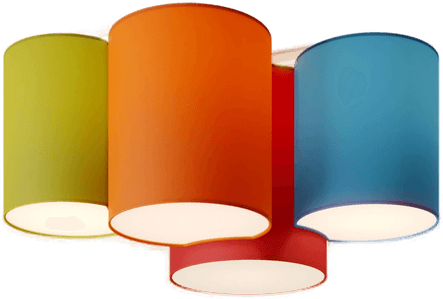 Tk Lighting Taklampe Mona 4 lyskilder