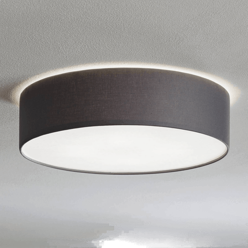 Tk Lighting Rondo taklampe, grå, Ø 50 cm