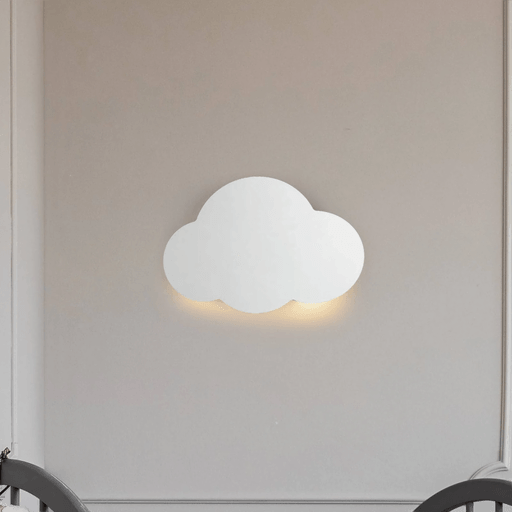 Tk Lighting Cloud vegglampe, hvit, 38 x 27 cm