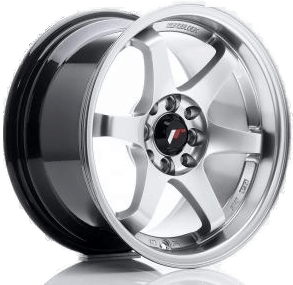 Japan Racing JR3 Hyper Silver 8x15 4/100 ET25