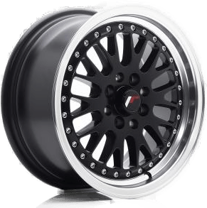 Japan Racing JR10 Matt Black 7x16 4/100 ET30