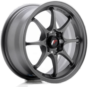 Japan Racing JR5 Matt Gun Metal 8x15 4/100 ET28