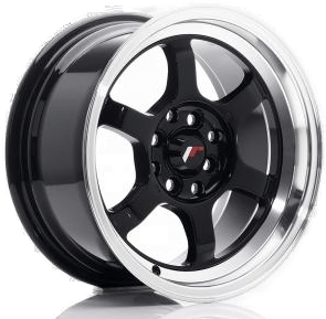 Japan Racing JR12 Shiny Black 8x17 5/112 ET35