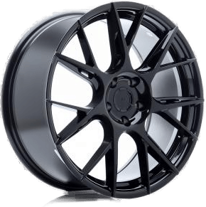 Japan Racing JR42 Shiny Black 9.5x19 5/112