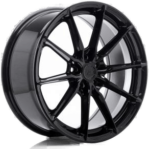 Japan Racing JR37 Shiny Black 8x18 5/112 ET45