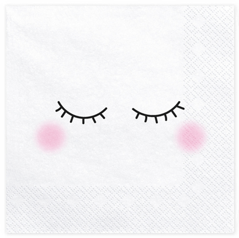 Partydeco Servietter Øyne 20-pakning