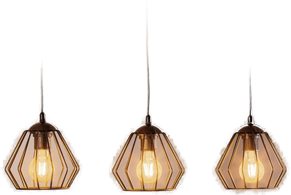 Helam Pendellampe Agat svart