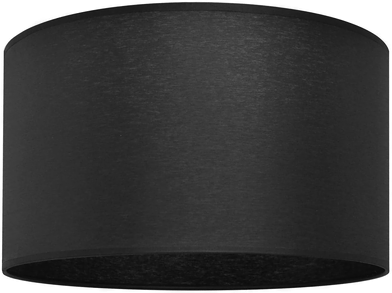 Helam Lampeskjerm Alba, Ø 40 cm, svart