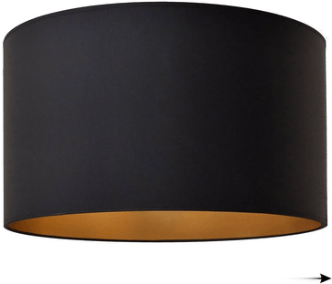 Helam Lampeskjerm Alba, Ø 45 cm, svart/gull