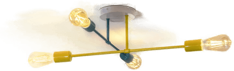 Helam Taklampe Cambridge, 4 lyskilder