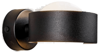 Argon Vegglampe Mado, svart