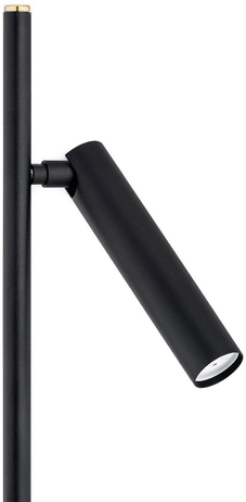 Argon Gulvlampe Torre, svart
