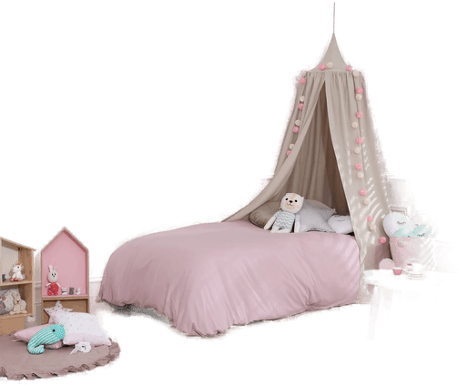 Ekolight Lysekrone Alice, rosa