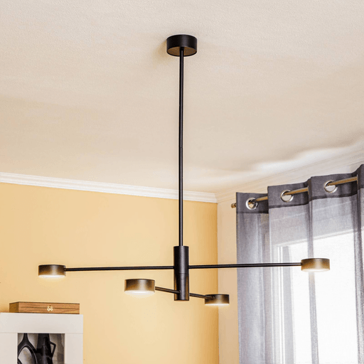 Euluna Taklampe Orbit IV, svart