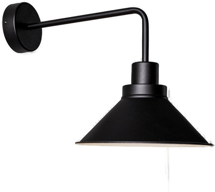 Euluna Craft I vegglampe svart