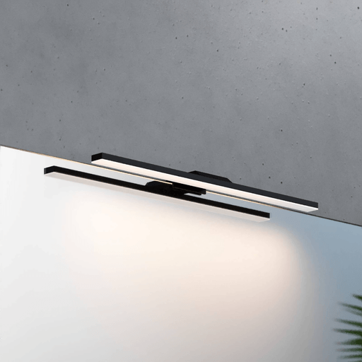 Mcj LED-vegglampe Modena svart 4000 K