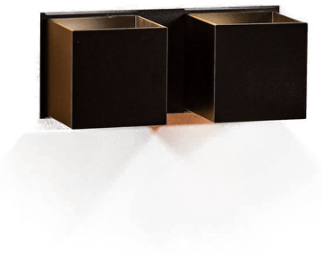 Sollux Lighting Vegglampe Ara 2 svart