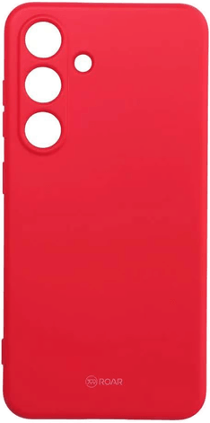 Roar Jelly-deksel til Samsung Galaxy S25 - Hot Pink