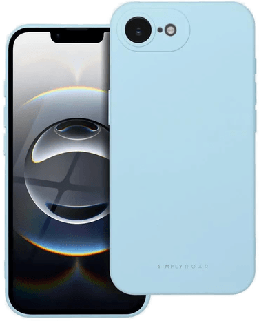 Roar Space Deksel iPhone 16e - Sky Blue