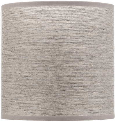 Duolla Lampeskjerm Roller, grå, Ø 15 cm