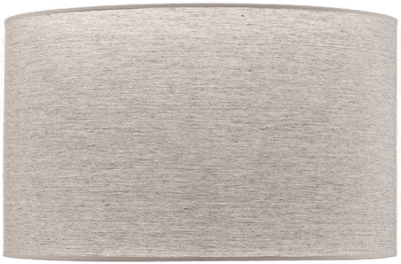 Duolla Lampeskjerm Roller, grå, Ø 50 cm