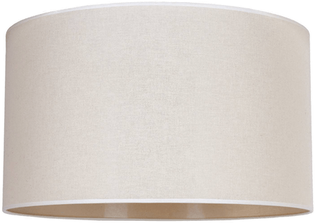 Duolla Lampeskjerm Roller, beige, Ø 40 cm
