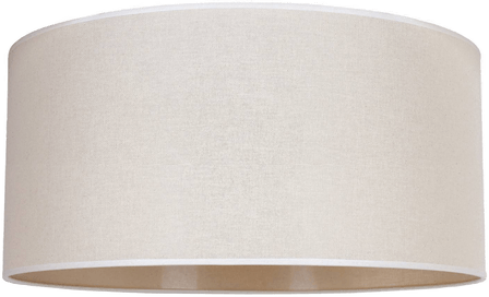 Duolla Lampeskjerm Roller, beige, Ø 50 cm