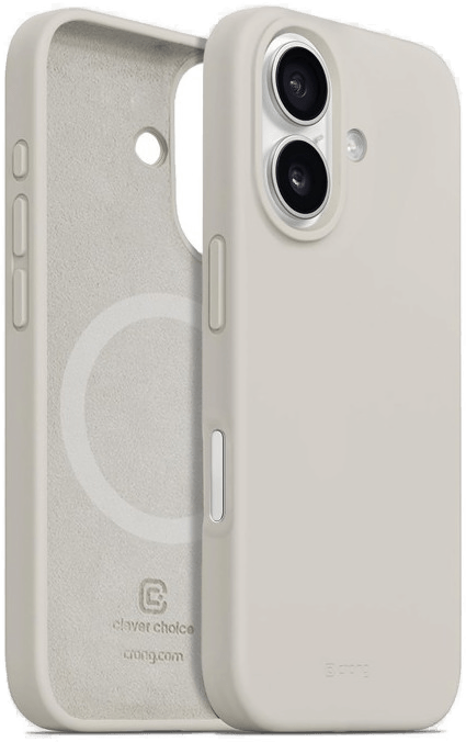 Crong Deksel for iPhone 16 - Stoney Beige