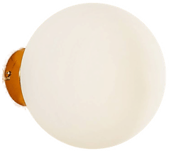 Aldex Vegglampe Dione gull