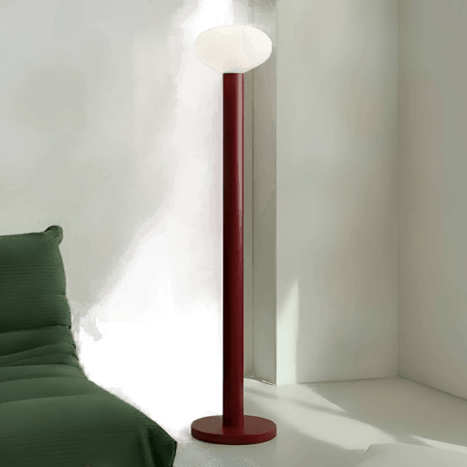 Aldex Gulvlampe Flo, rød, 138 cm