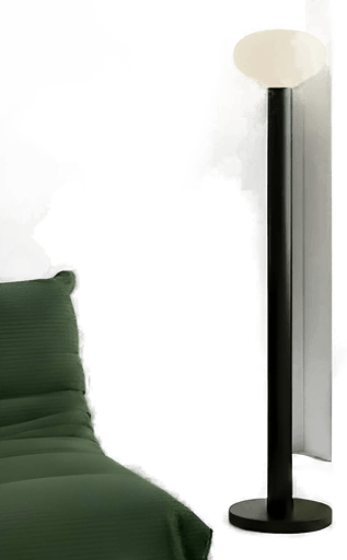 Aldex Gulvlampe Flo, grønn, 138 cm