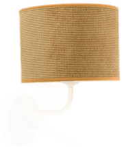 Duolla Vegglampe hvit/sennepsgul