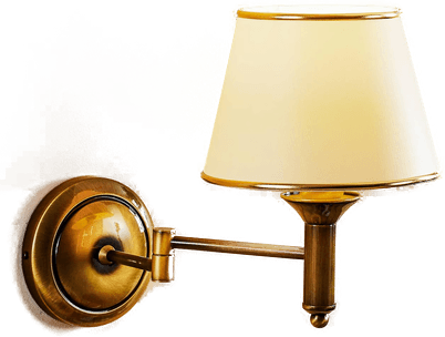 Jupiter Vegglampe Birmingham patinert