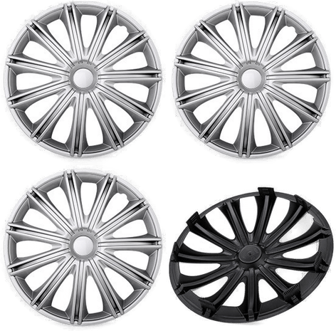 Argo 16 NERO Hjulkapsler