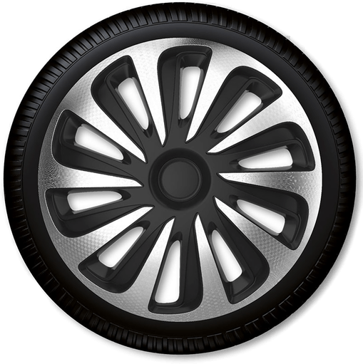 Argo 16 Caliber Carbon Hjulkapsler