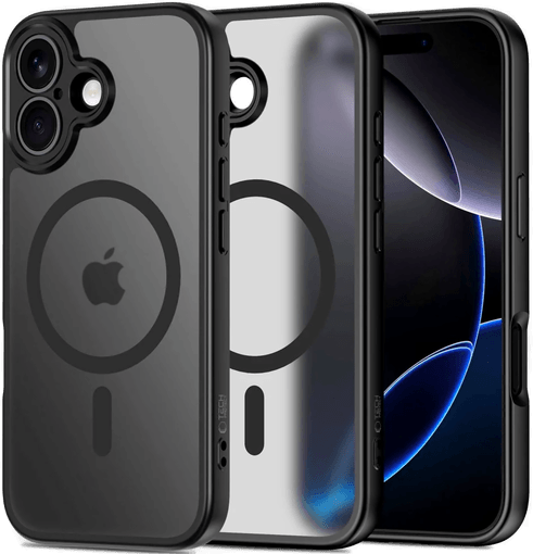 Techprotect BasicMag Deksel iPhone 17 - Matt Svart