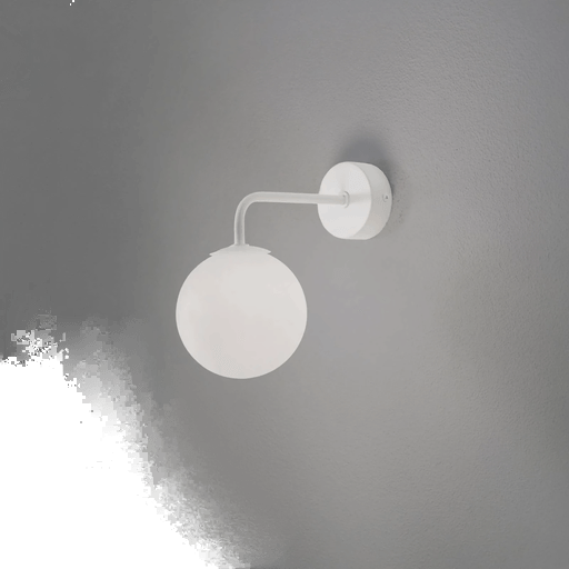 Sollux Lighting Vegglampe Astral, hvit