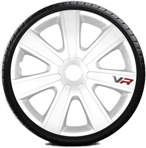 ARGO 13 VR CARBON WHITE Hjulkapsler