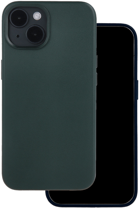 Mag Covers Leather Deksel for iPhone 15 6,1"