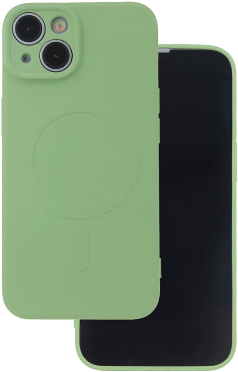 Tfo Simple Color Mag-deksel iPhone 15 - Lysegrønn