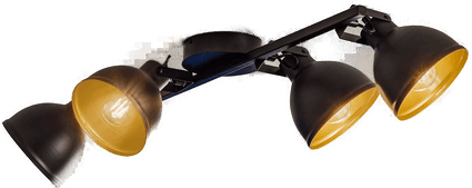 Sigma Taklampe Trial, svart/gull