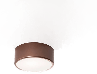 Temar Lighting Taklampe Cleo, Ø 20 cm, kobberfarget