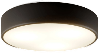 Temar Lighting Taklampe Cleo, Ø 40 cm, svart