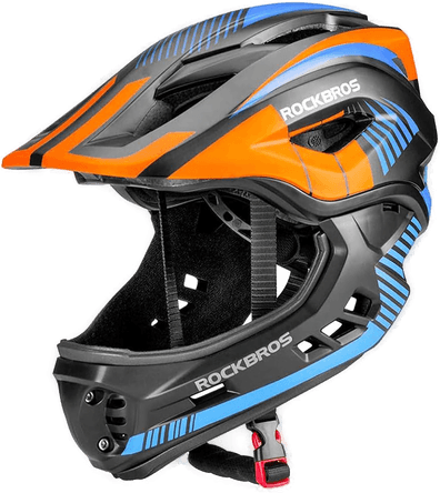 Rockbros TT-32SOBL-S Sykkelhjelm Barn Svart/Oransje