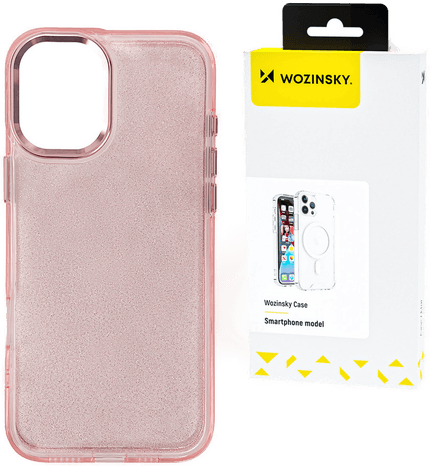 Wozinsky Glitterdeksel Samsung Galaxy S25 Ultra - Rosa