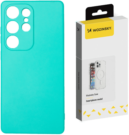 Wozinsky Silikondeksel for Samsung Galaxy S25 Ultra - Mintgrønn