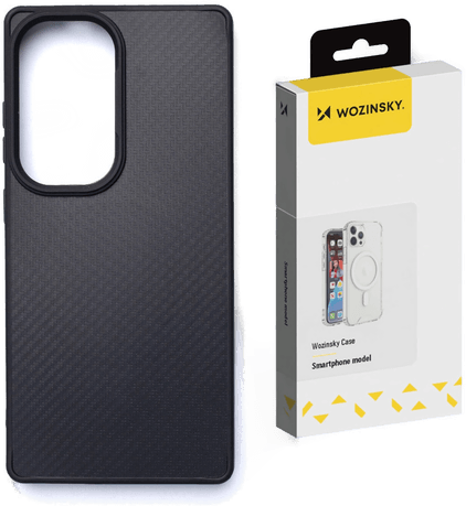 Wozinsky Carbon Fiber MagSafe Deksel - Svart