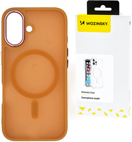 Wozinsky Fashion MagSafe-deksel Samsung Galaxy S25+ Oransje